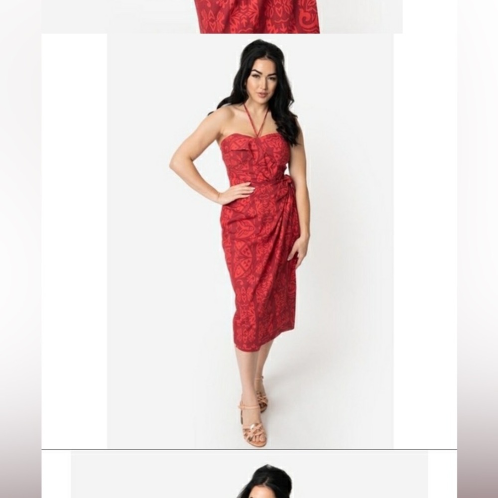 *RARE* Alfred Shaheen x Unique Vintage Dress